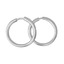 Серебряные серьги - конго кольца диаметр 1 см 330463